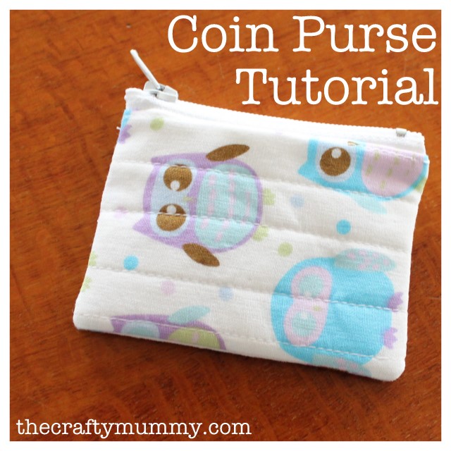Creating my way to Success: Easy Zip Coin Purse Tutorial