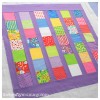 charm square sashing quilt