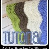 how to add a border in Picasa