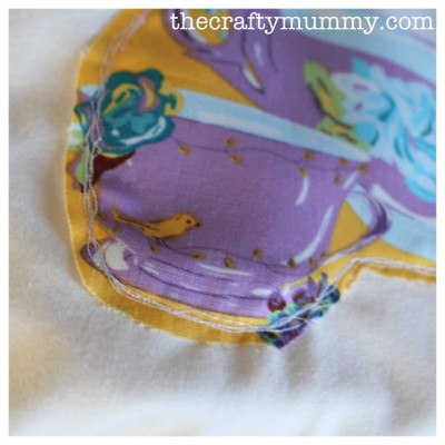 Tshirt applique teapot cup