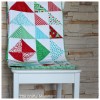 half square triangles quilt