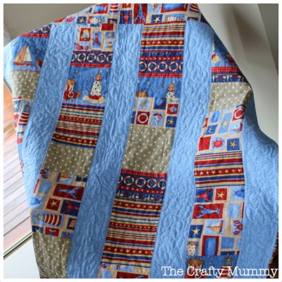  Baby Quilt on Baby Quilt Boy Boats