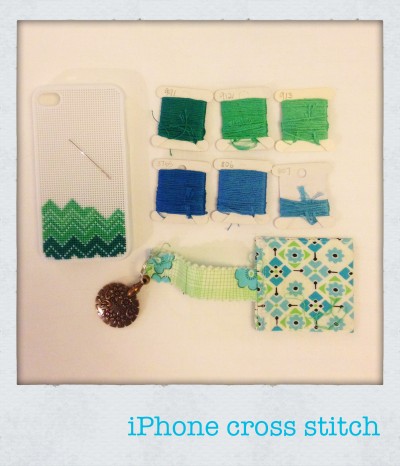 iPhone case cross stitch #pbevent