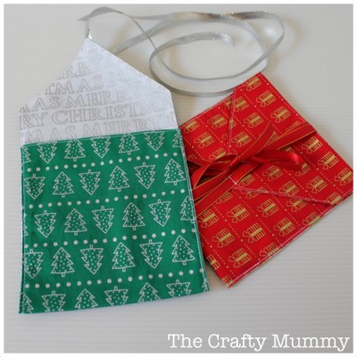 fabric cd gift bag tutorial