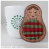 cross stitch babushka timber