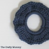 crochet hair scrunchie