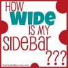 how wide is my sidebar