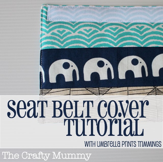 Learn how to make a padded seat belt cover from a few scraps, padding and some velcro - the kids will never complain about the seat belts in the car again!