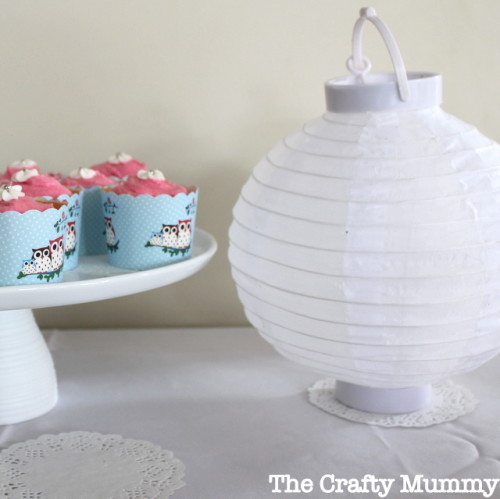 cupcakes paper lantern