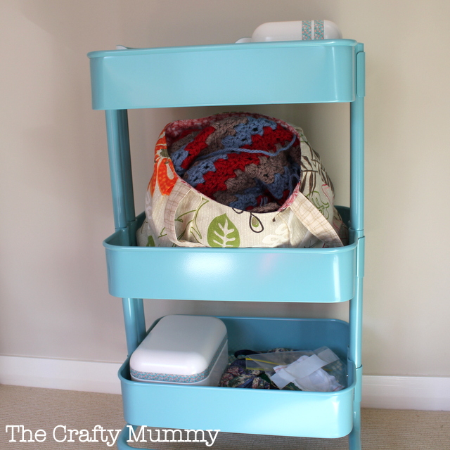 turquoise trolley ikea crafts