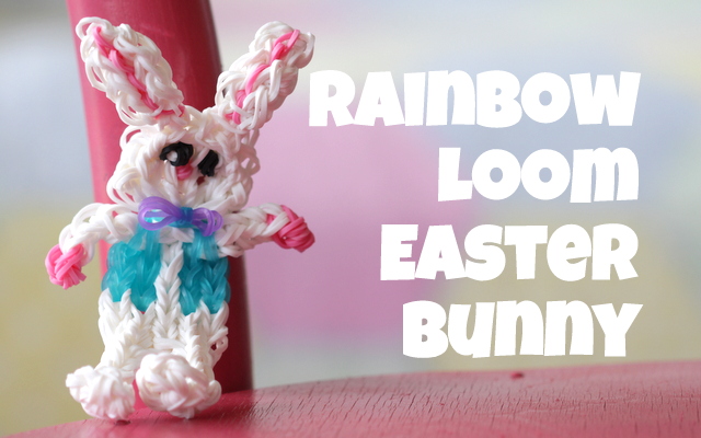 Rainbow Loom Easter Bunny: Make a Rainbow Loom Easter Bunny - takes some effort but the result is so cute! Includes link to video tutorial.