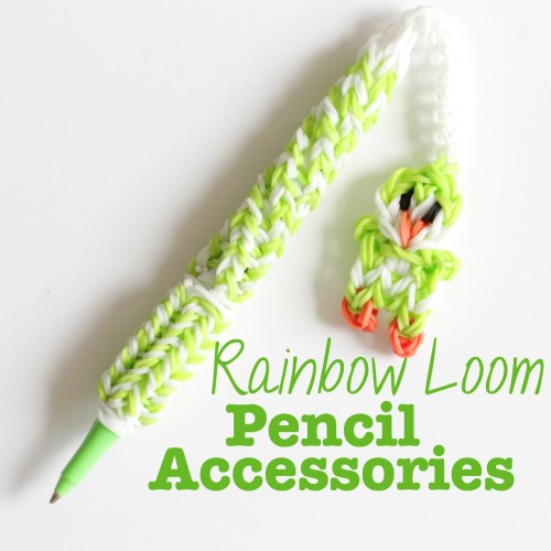 rainbow loom pen accessories