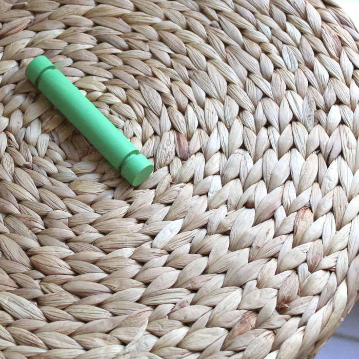 painted basket handle