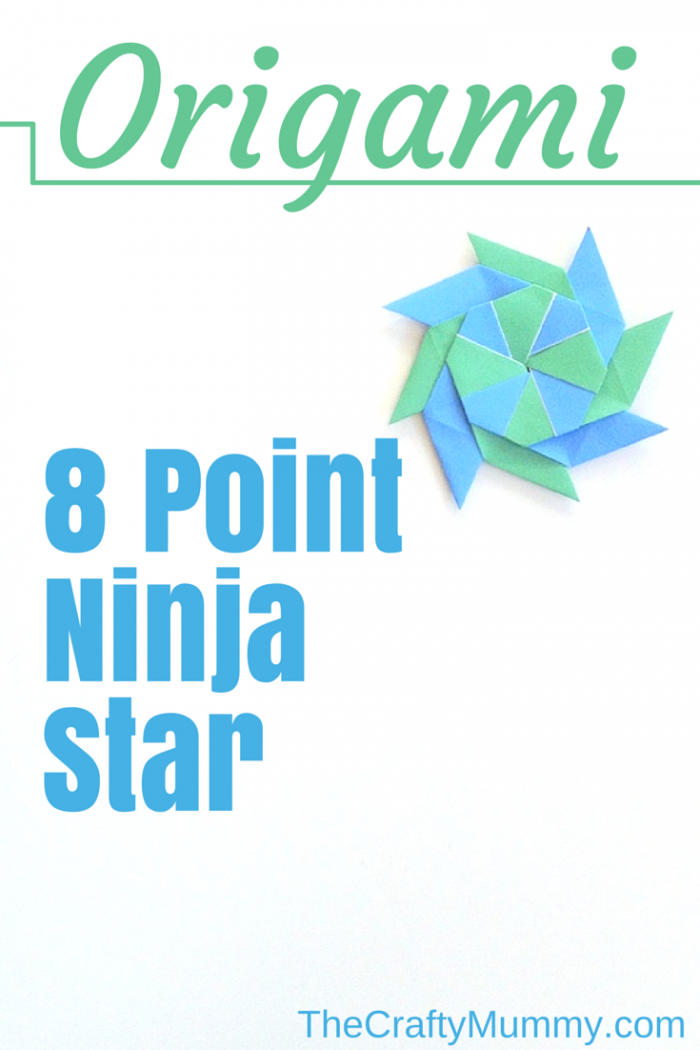 8 Point Ninja Star Origami