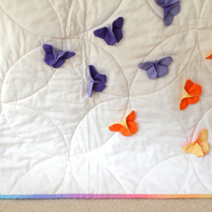 rainbow butterfly binding