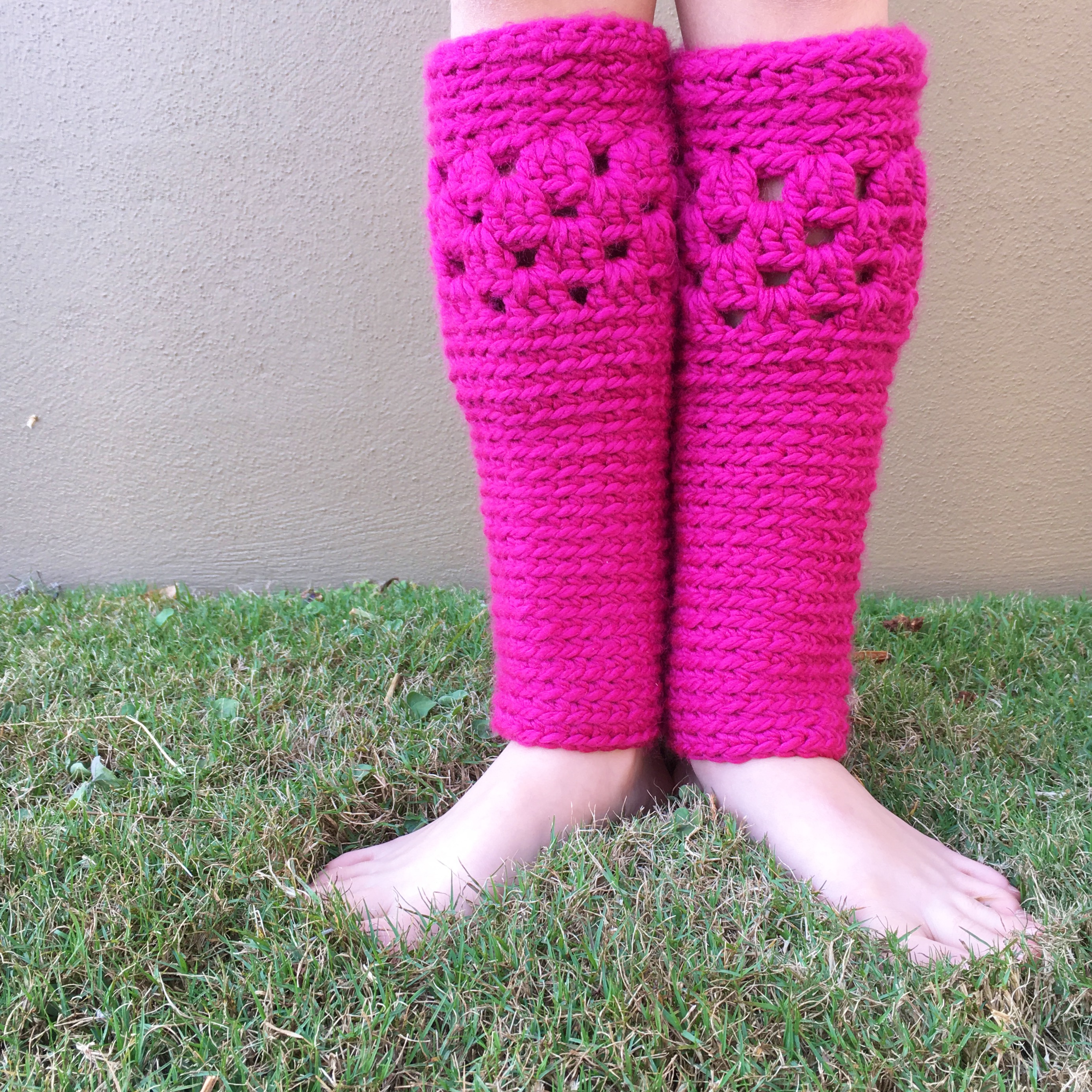 Tutorial: Crochet Leg Warmers • The Crafty Mummy