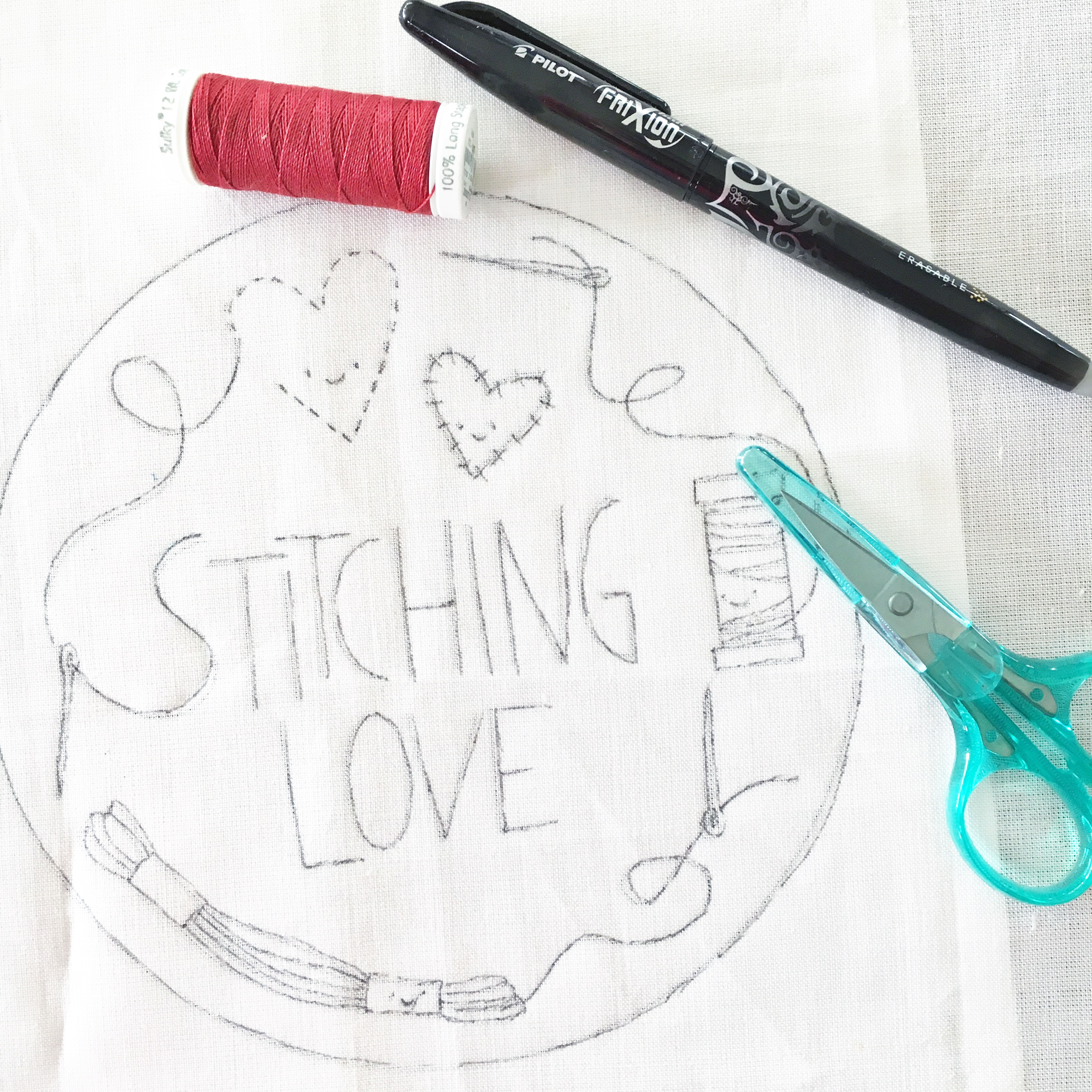 Tracing Patterns with the Pilot Frixion Erasable Pen – C Sews