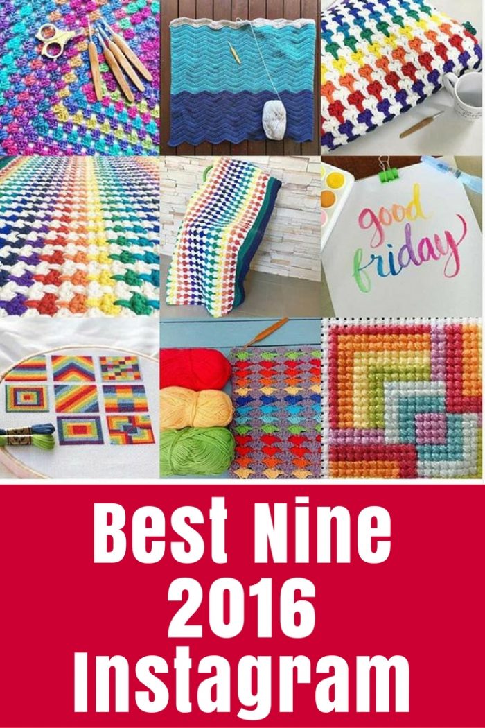 Have you created your Best Nine on Instagram yet? Learn how here, and see the top projects on TheCraftyMummy this year according to Instagram.