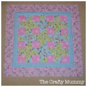 pink mini quilt 
