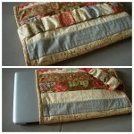 quilted laptop slipcase