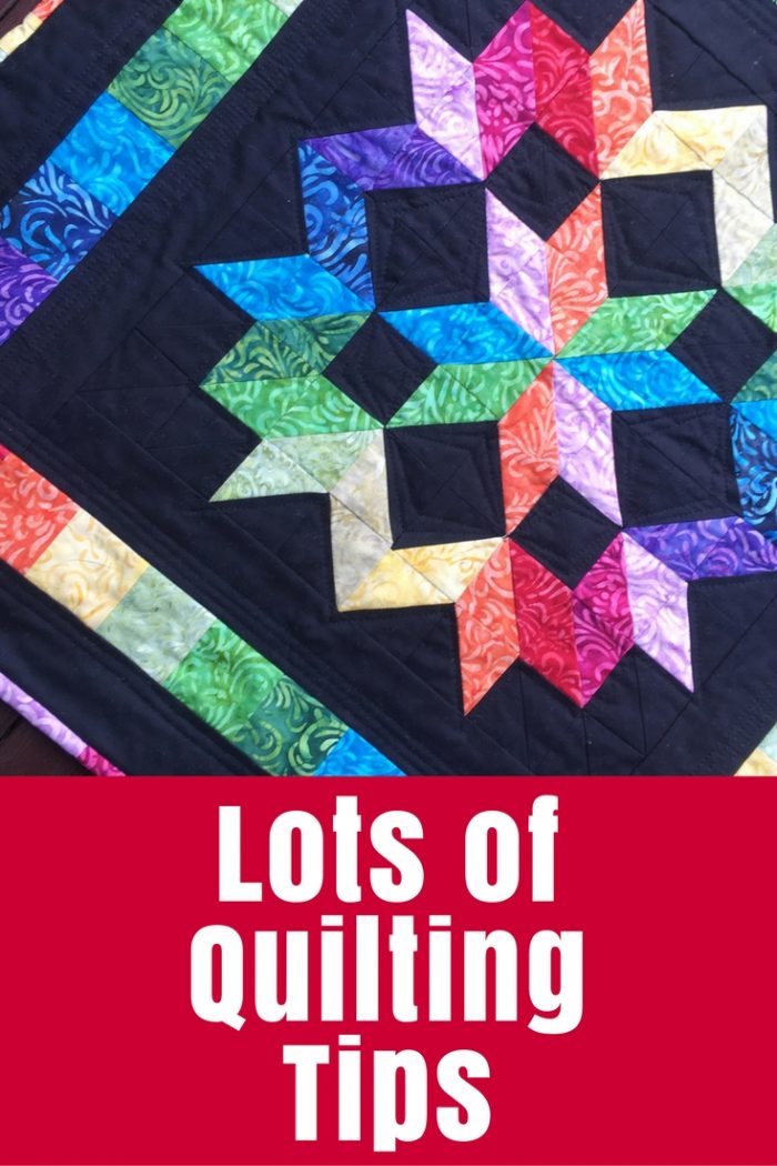 I've collected a bunch of quilting tips over the years as a self-taught quilter so now you can read them too in this collection.