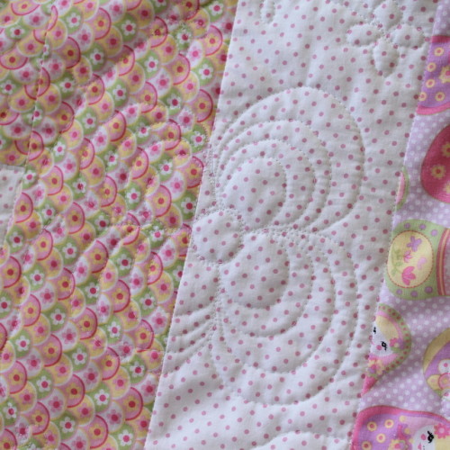 baby girl quilt quilting flower