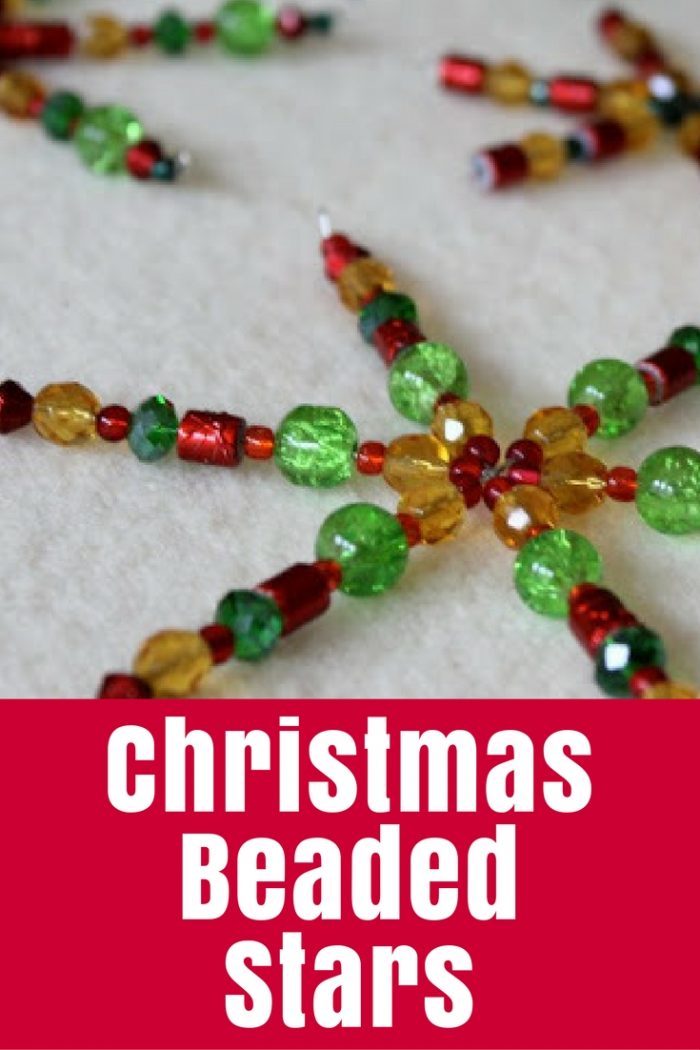 Make these Christmas Beaded Stars to decorate your house, tree or table this year using simple crystal beads and special wire forms. Or you could make them as snowflakes for your Winter decorating