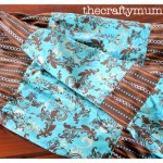 tiered skirt turquoise brown make it perfect