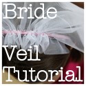 bride veil tutorial sewing