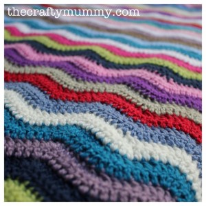 crochet ripple blanket more