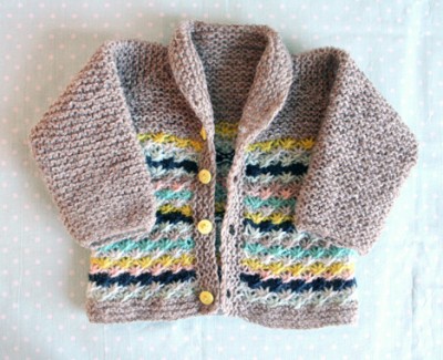 baby jacket knit