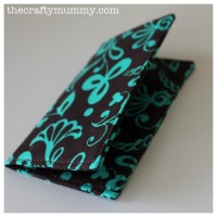 card holder chocolate green