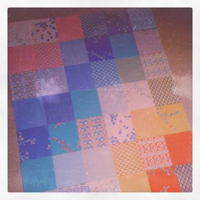charm square quilt