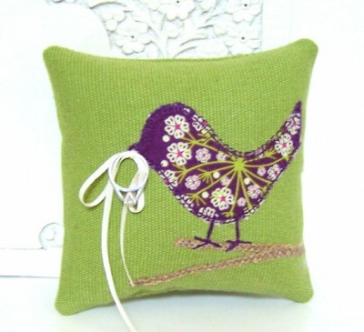 birdy ring cushion pillow pinterest