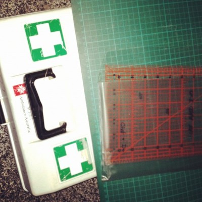 first aid kit cutting mats