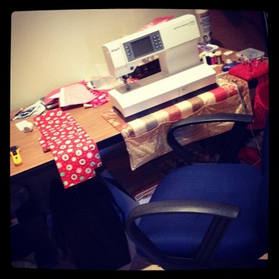 sewing room 