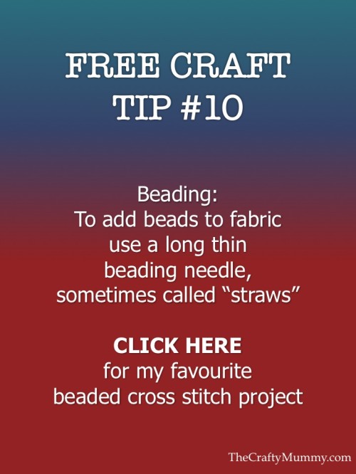 free craft tips 10 beading