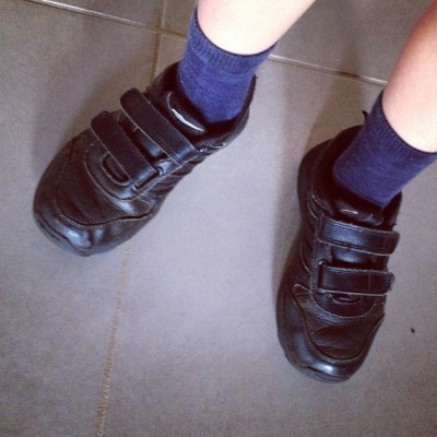 school shoes black