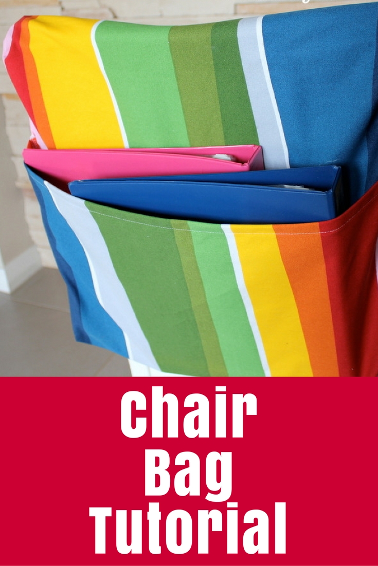 Chair Bag Tutorial • The Crafty Mummy