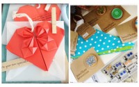 origami hearts bunting