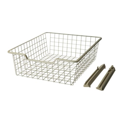 Ikea wire basket storage