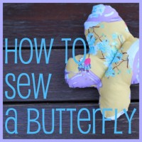 http://thecraftymummy.com/2012/04/kids-craft-sew-a-butterfly/