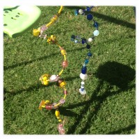 beaded sun catcher