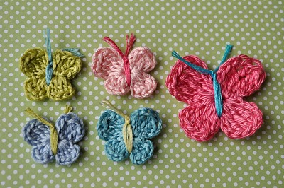 crochet butterfly tutorial