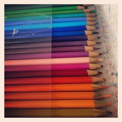 colouring pencils