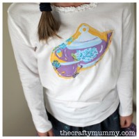 teapot applique Tshirt