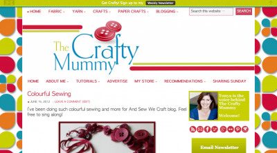 the crafty mummy blog makeover