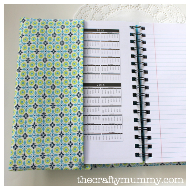 notebook cover padded