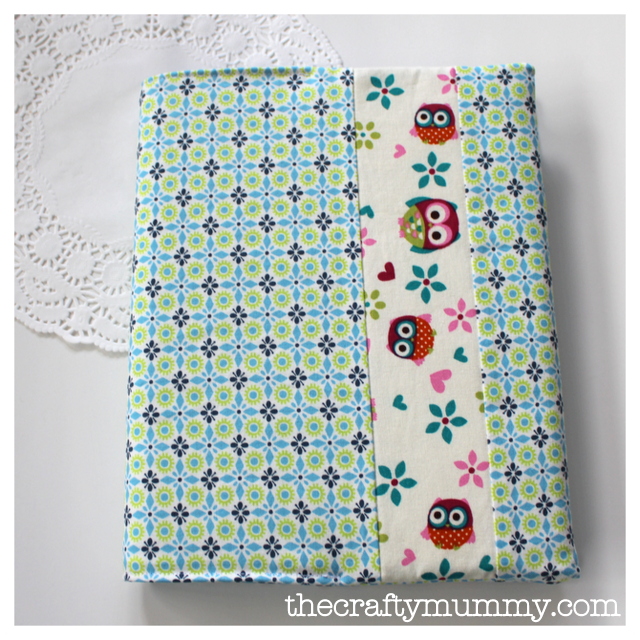 padded notebook cover