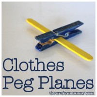 clothes peg planes button